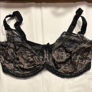 Fantasie Black Lace Underwire Bra